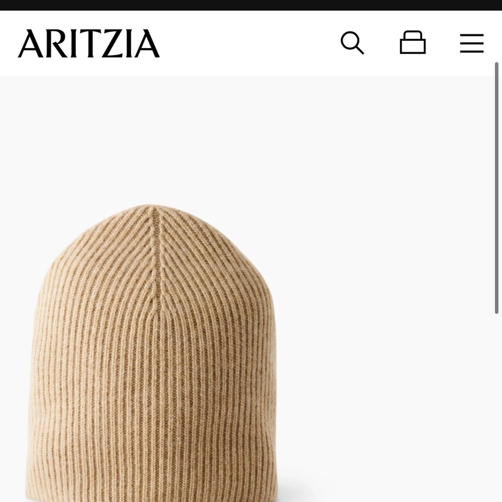 Aritzia cashmere beanie. New